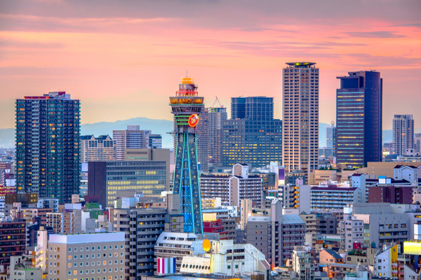 大阪のビル群